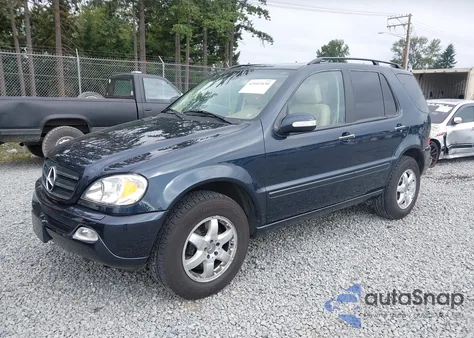 2002 Mercedes-Benz Ml 500 from USA, damaged, VIN 4JGAB75E62A312814